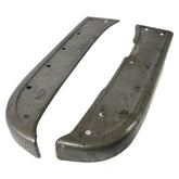 Lambretta LD Rear Runner Boards - Pressed Bare Metal