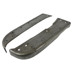 Lambretta LD Rear Runner Boards - Pressed Bare Metal