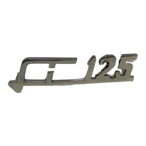 Lambretta Li125 Leg Shield Badge - Chrome