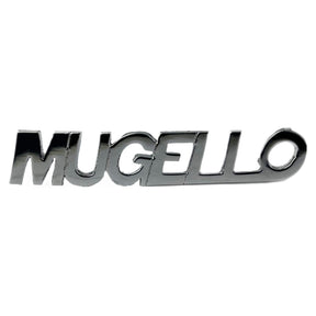 Lambretta MUGELLO Legshield Badge - Chrome