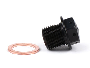 Lambretta S1-3 Li GP SX TV J Lui CNC Oil Drain & Oil Breather Plug Bundle - Black - Casa Performance