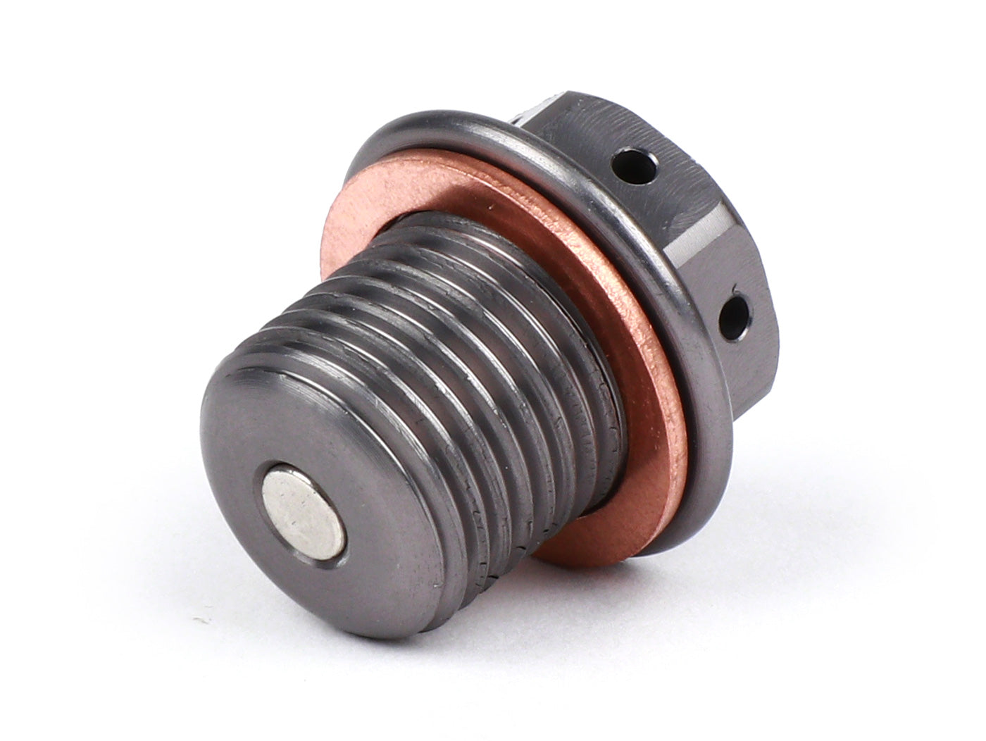 Lambretta S1-3 Li GP SX TV J Lui CNC Oil Drain & Oil Breather Plug Bundle - Silver - Casa Performance