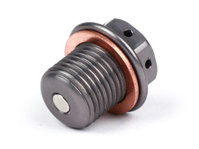 Lambretta S1-3 Li GP SX TV J Lui CNC Oil Drain & Oil Breather Plug Bundle - Silver - Casa Performance