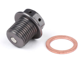 Lambretta S1-3 Li GP SX TV J Lui CNC Oil Drain & Oil Breather Plug Bundle - Silver - Casa Performance