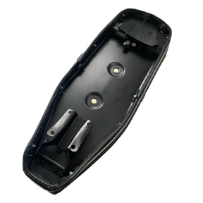 Lambretta Pegasus Style Seat with Stainless Steel Trim - Navy Blue