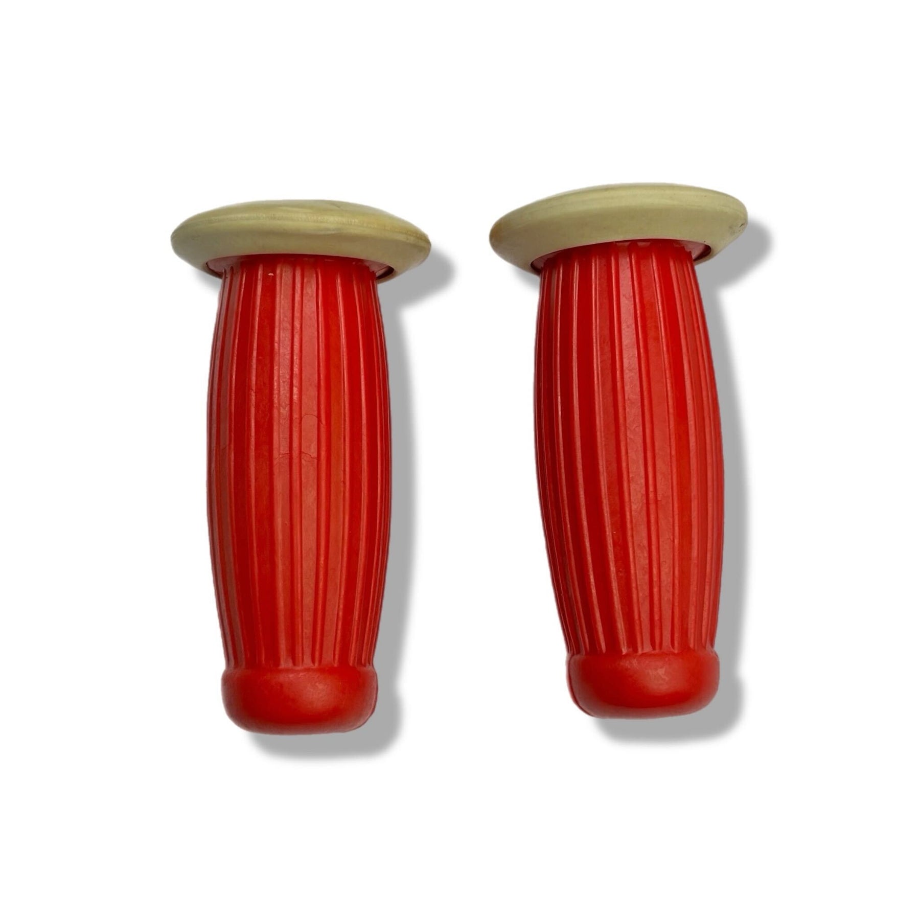 Lambretta Series 3 Li GP SX TV Balloon Grips 22mm - Solid Red