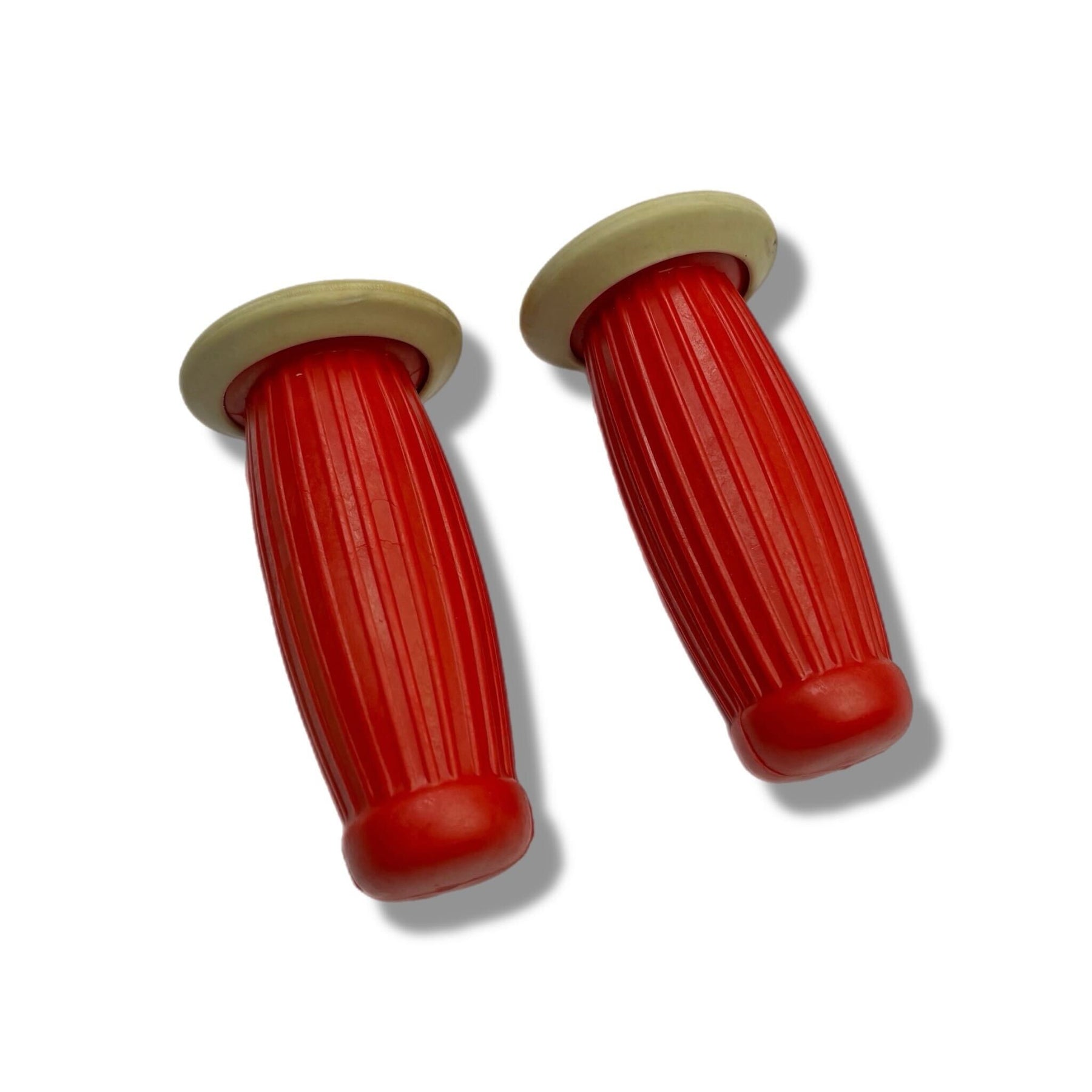 Lambretta Series 3 Li GP SX TV Balloon Grips 22mm - Solid Red