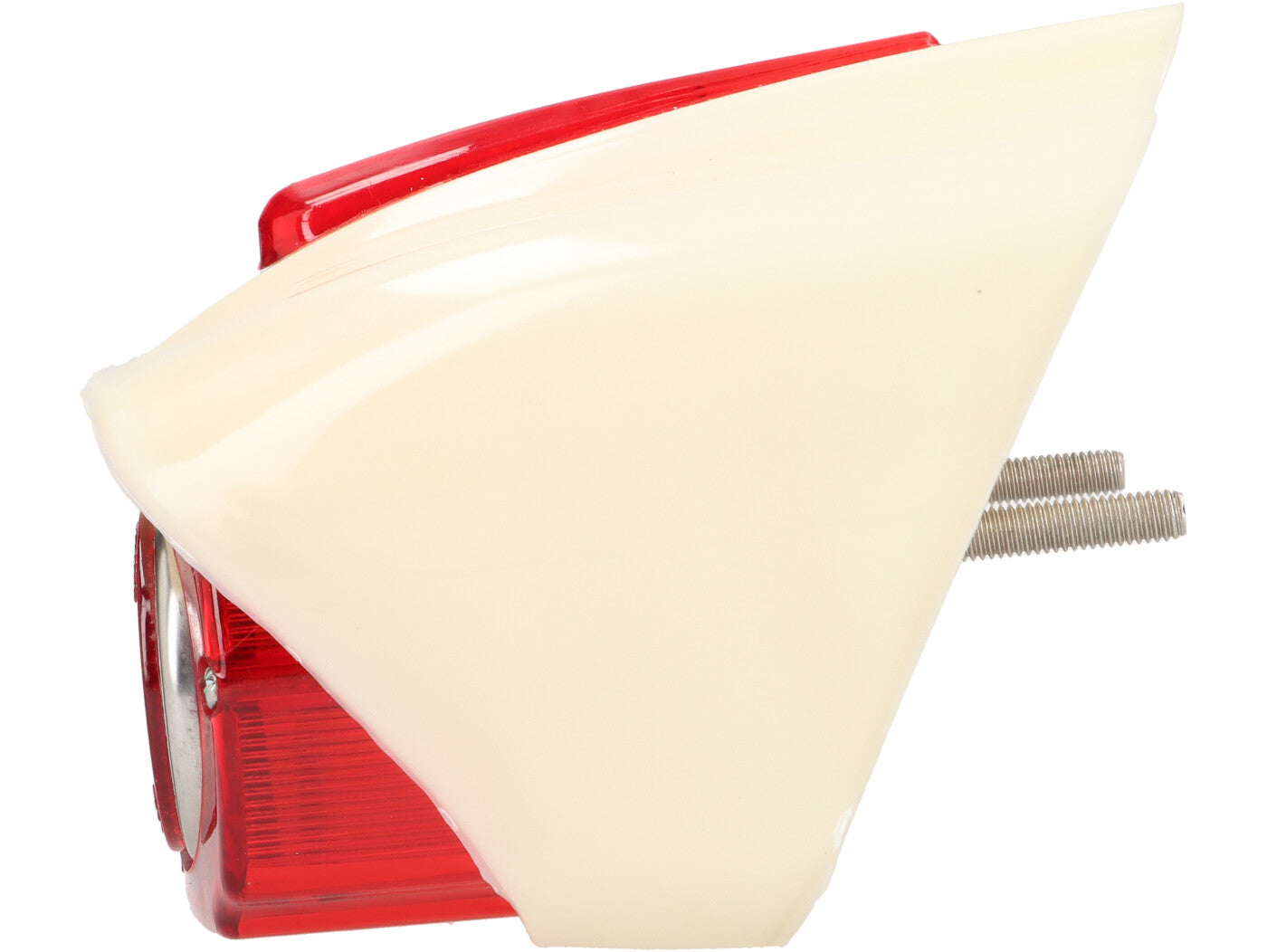 Lambretta Series 1-2 Li TV Catalux Rear Light Unit Red Lens - White