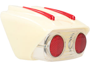 Lambretta Series 1-2 Li TV Catalux Rear Light Unit White Lens - White