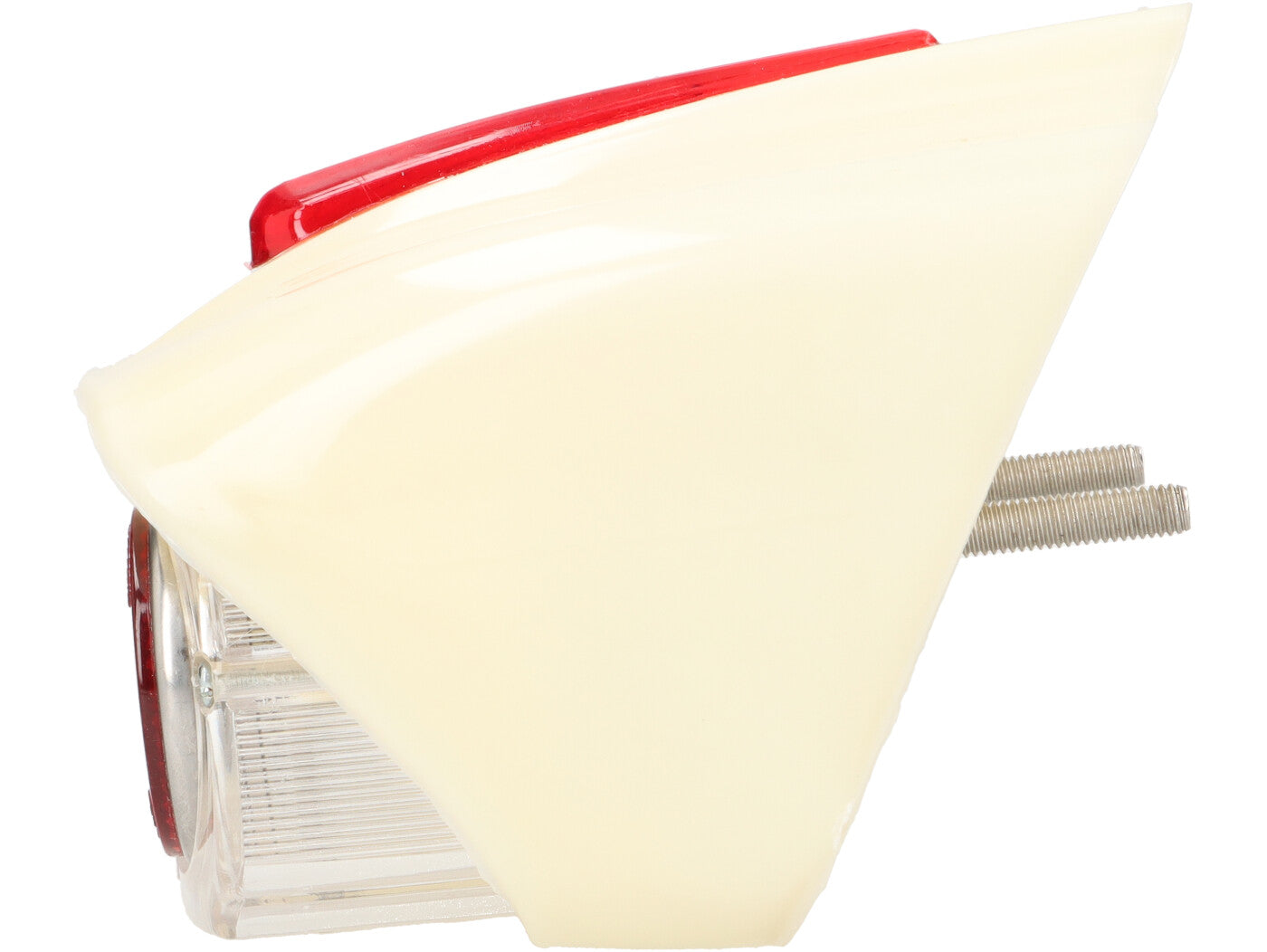 Lambretta Series 1-2 Li TV Catalux Rear Light Unit White Lens - White