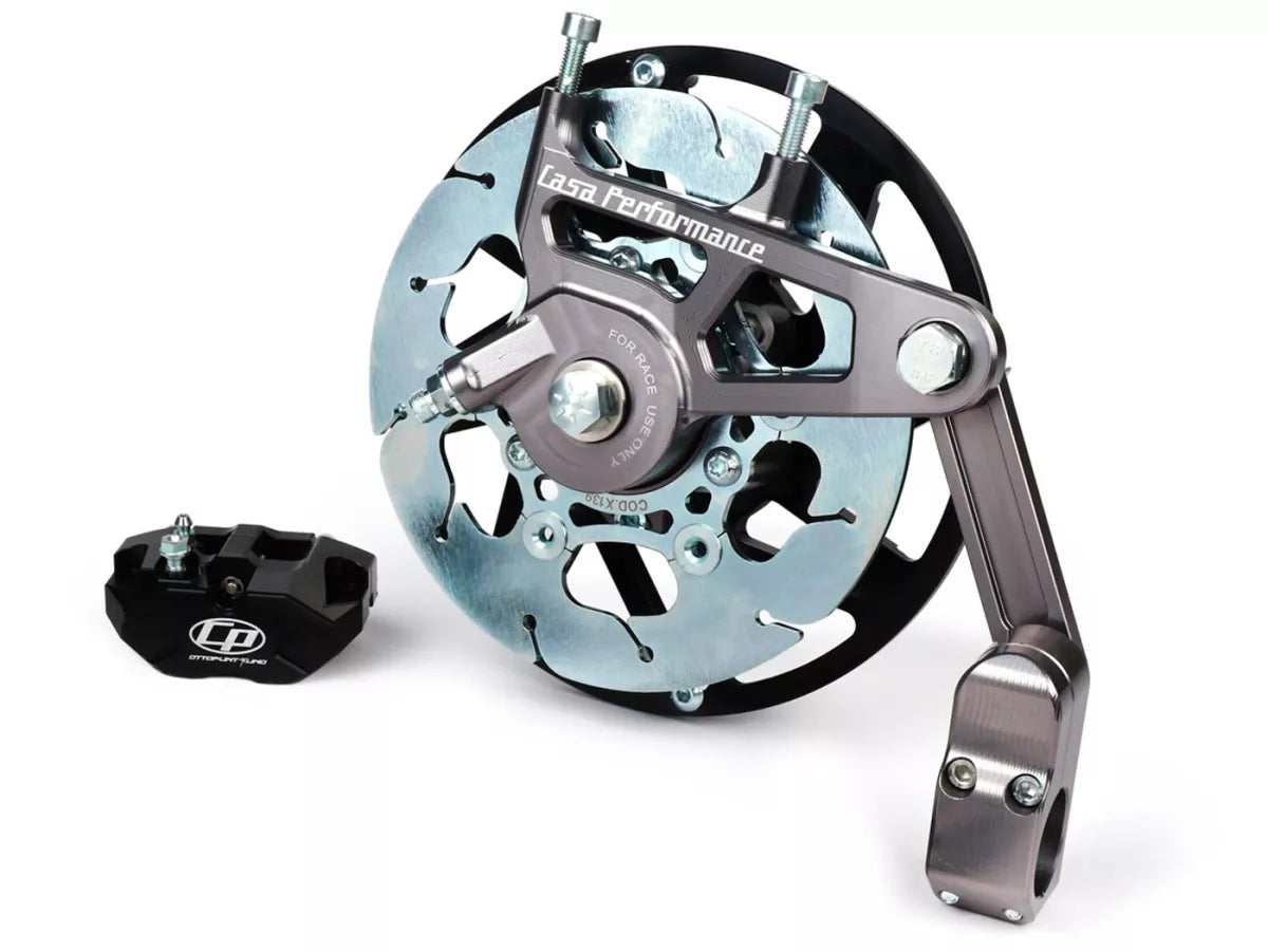 Lambretta S1-3 Li GP DL SX TV CASA PERFORMANCE CASADISC Front Hydraulic Disc Brake -  Titanium