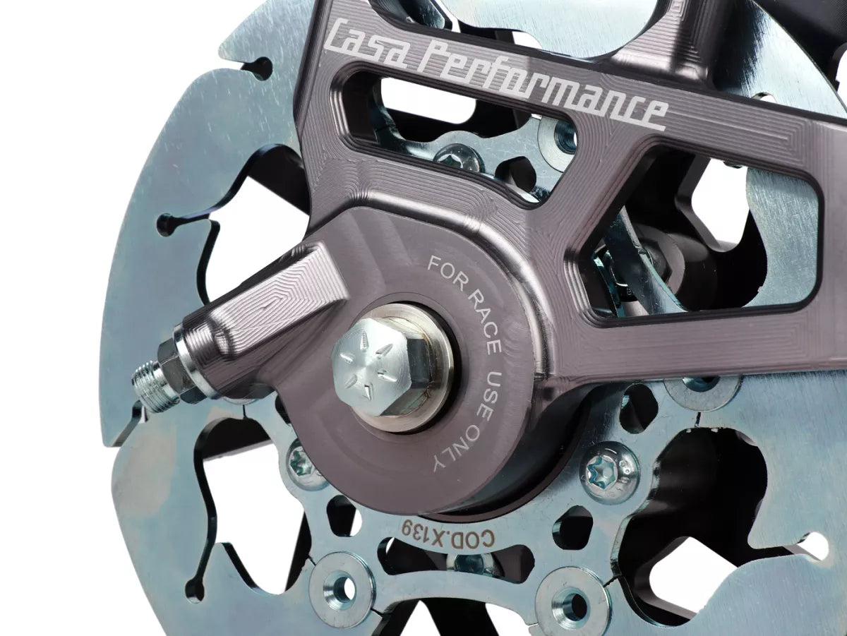 Lambretta S1-3 Li GP DL SX TV CASA PERFORMANCE CASADISC Front Hydraulic Disc Brake -  Titanium