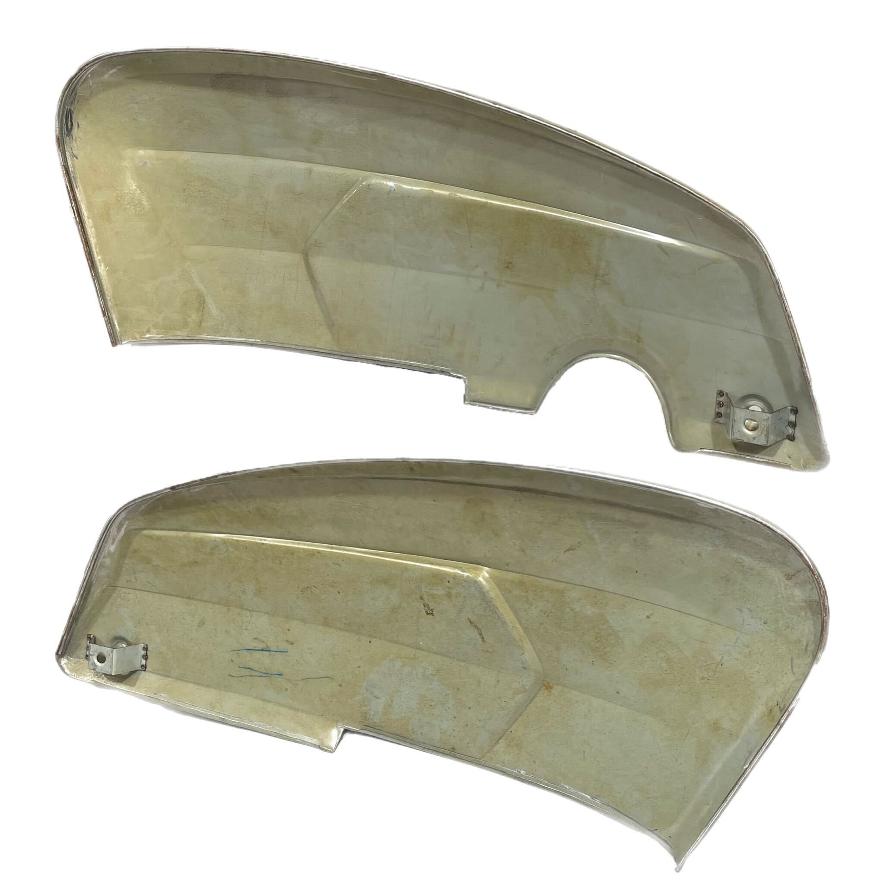 Lambretta SX200 Side Panels With Handle Holes - Pair - Primer