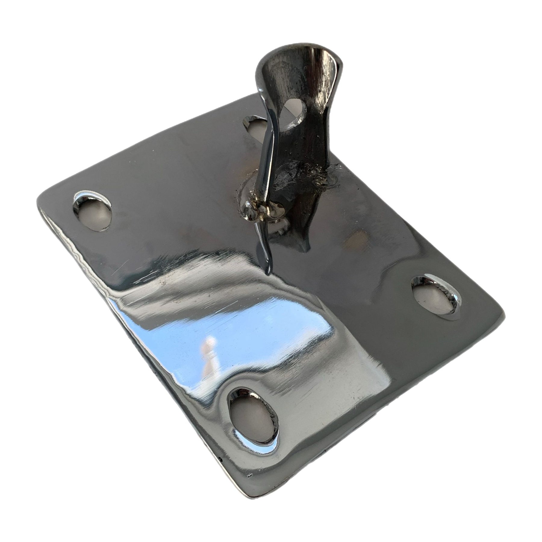 Lambretta Series 1 2 3 Dual Seat Pillar Catch Latch - For Rear Lever Seats - Chrome