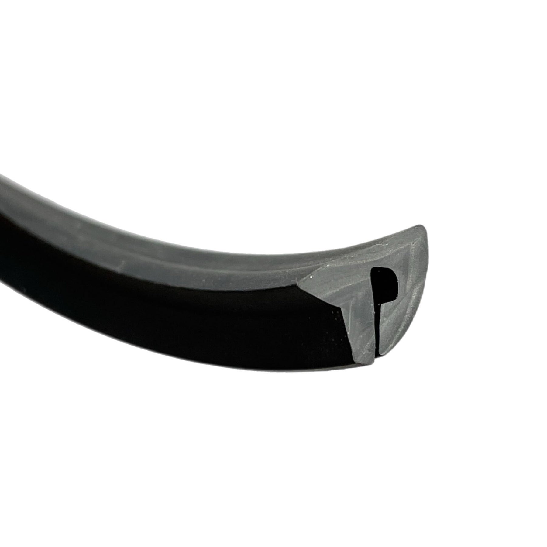 Lambretta Series 1 2 3 Li GP SX TV - Tool Box To Frame Rubber Trim - Black - Beedspeed