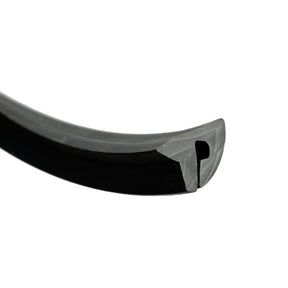 Lambretta Series 1 2 3 Li GP SX TV - Tool Box To Frame Rubber Trim - Black - Beedspeed