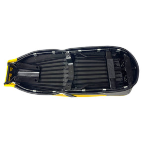 Lambretta Series 1-3 Li GP SX TV Dual Bench Seat - Black & Yellow