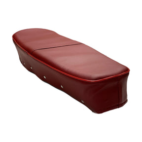 Lambretta Series 1 2 3 Li GP SX TV Dual Bench Seat Cover - Oxblood Red