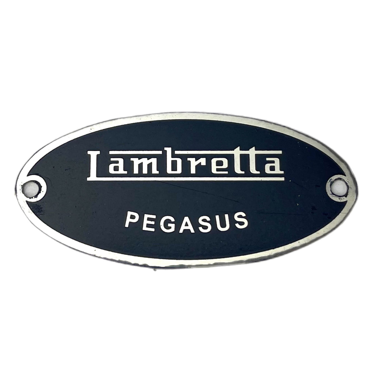 Lambretta Series 1 2 3 Li GP SX TV Pegasus Seat Badge - Blue
