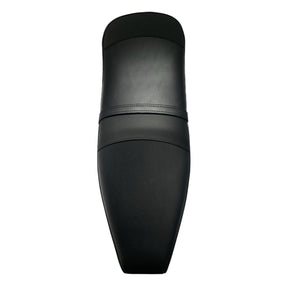 Lambretta Series 1 2 3 Li GP SX TV Pegasus Style Seat - Black with Stainless Trims