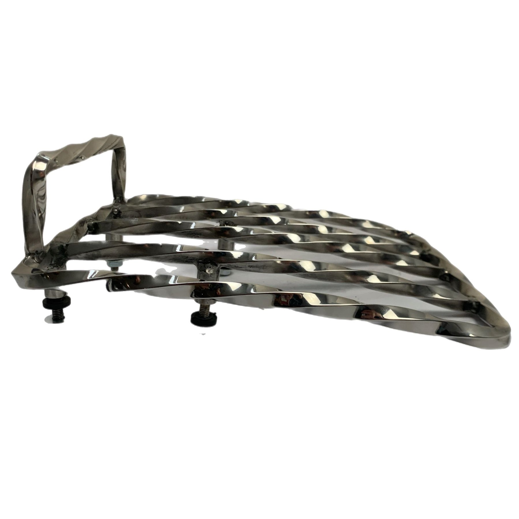 Lambretta Series 1 2 Li TV Twisted Rear Sprint Rack - Stainless Steel