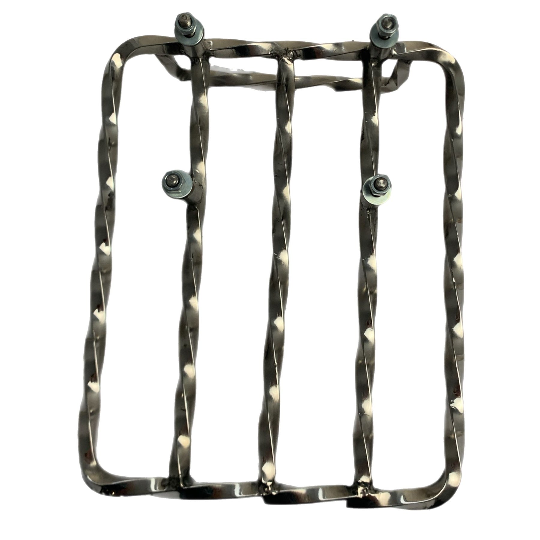 Lambretta Series 1 2 Li TV Twisted Rear Sprint Rack - Stainless Steel