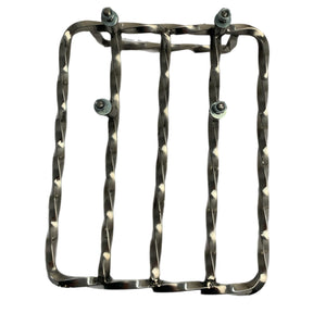 Lambretta Series 1 2 Li TV Twisted Rear Sprint Rack - Stainless Steel