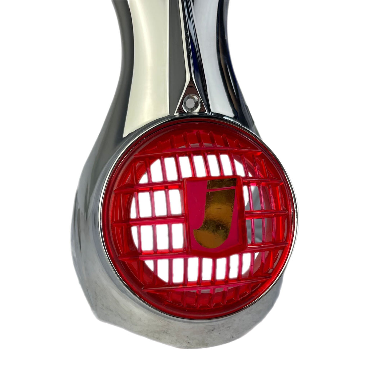 Lambretta Series 1 Li TV ULMA Chrome Horncast Golf Ball Embellisher - Red/Gold Golfball