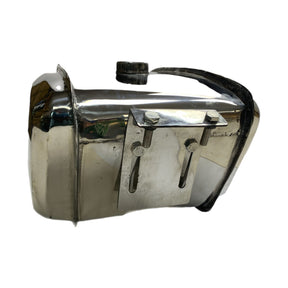 Lambretta Series 3 Li GP SX TV Long Range 17L Petrol Tank Dual Cut Outs Polished Stainless Steel
