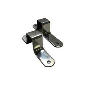 Lambretta Series 3 Li GP SX TV Rear ULMA Style Crash Bars Crash Bars - Polished Stainless
