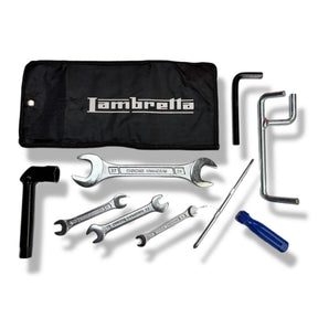 Lambretta S1-3 Li GP SX LiS TV Tool Kit with Black Pouch