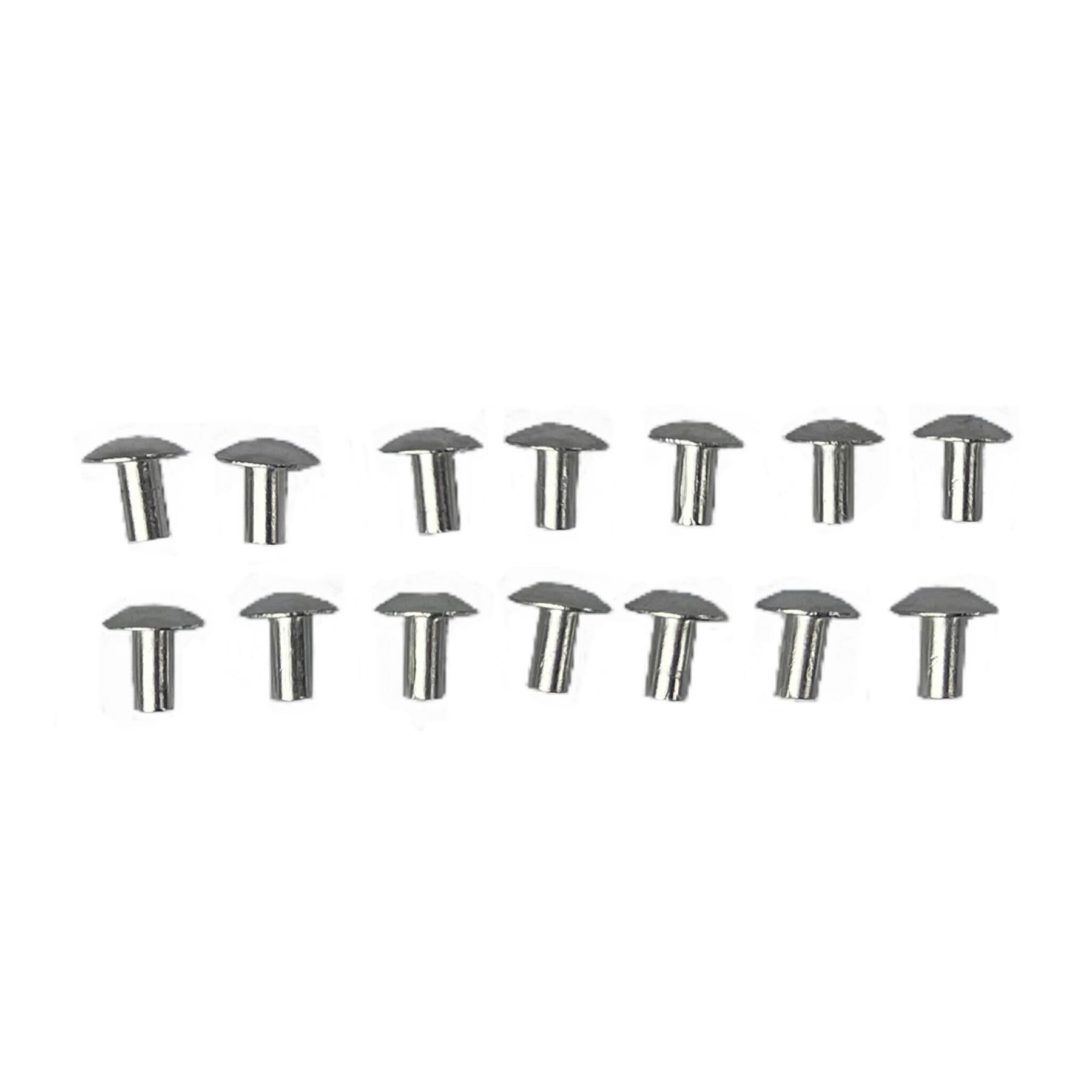 Lambretta & Vespa Dual Seat Cover Clips & Rivets - Stainless Steel