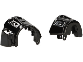 Vespa GTS 125-300 RST/Keyless 2023- BGM Pro Light Indicator Switch Housing Set - Gloss BLack