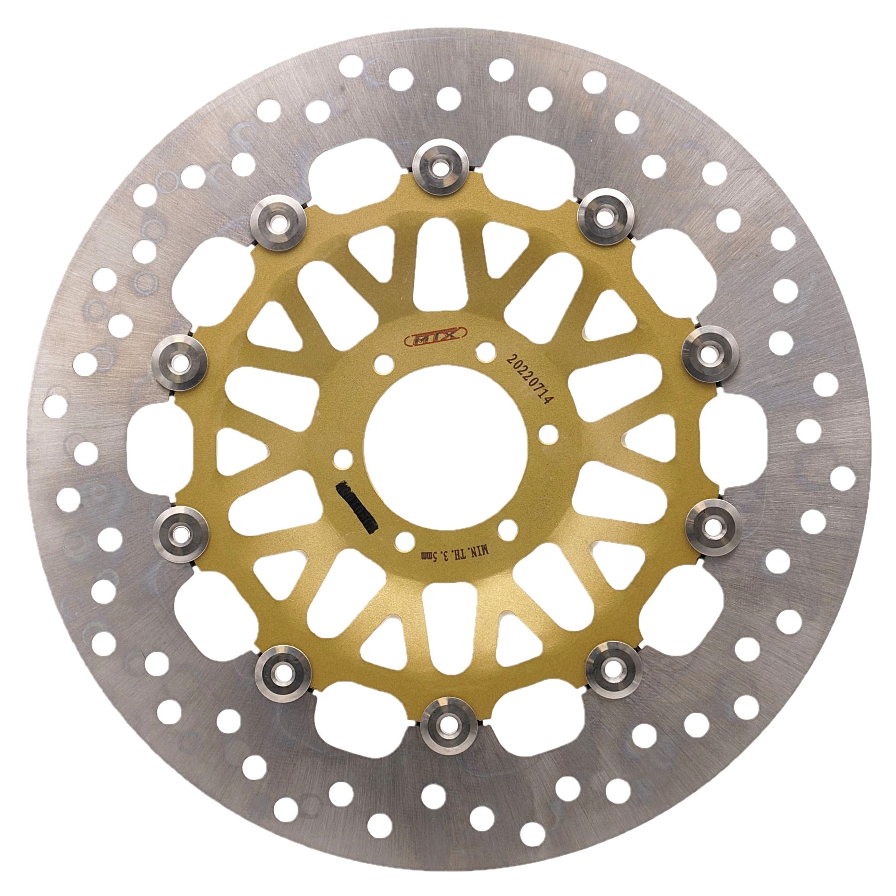 MTX Performance Brake Disc Front Floating Round Honda MD1003 #01002
