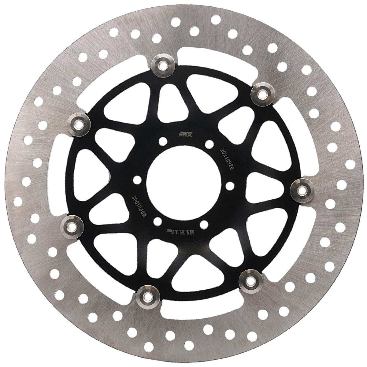 MTX Performance Brake Disc Front Floating Round Honda MD1014 #01003