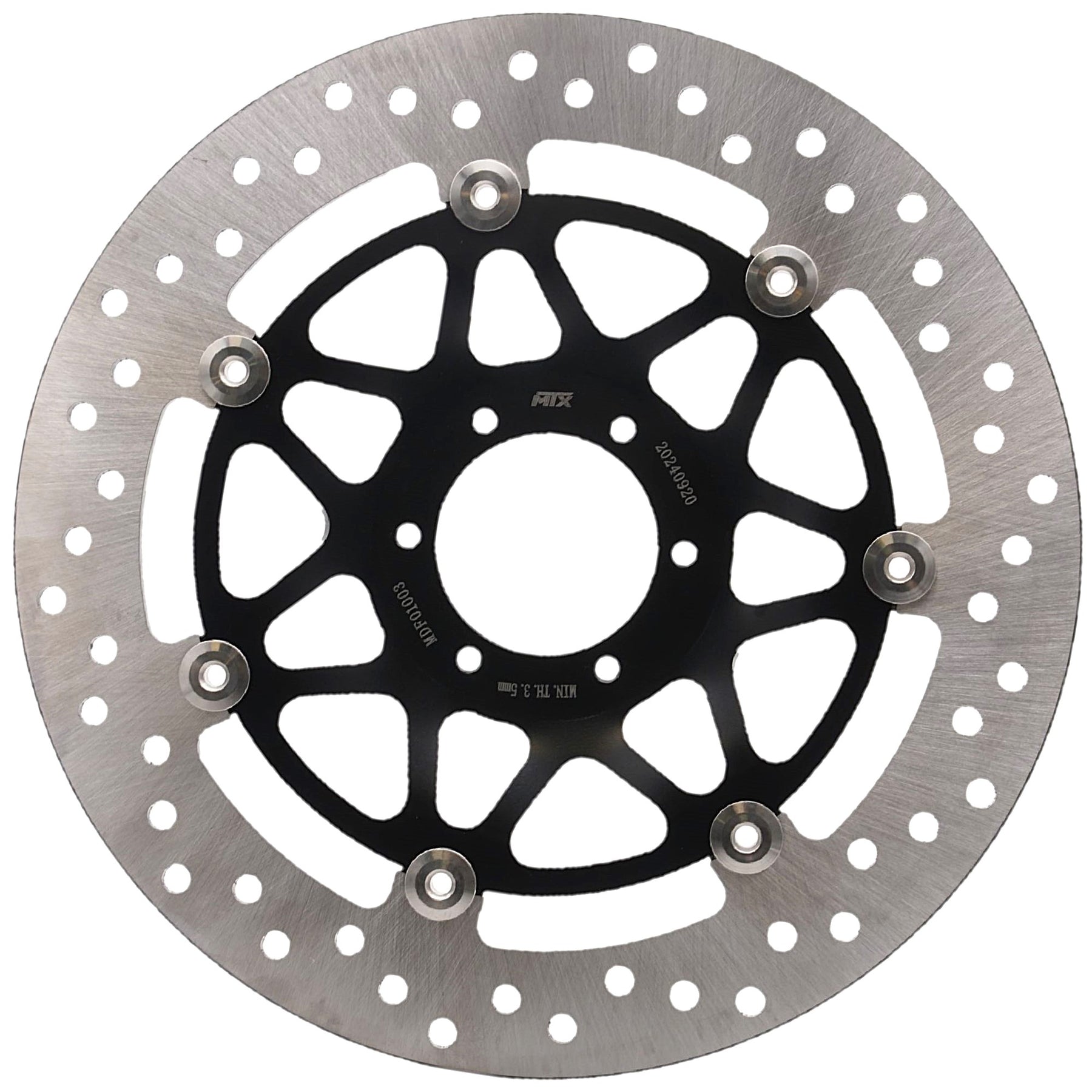 MTX Performance Brake Disc Front Floating Round Honda MD1014 #01003