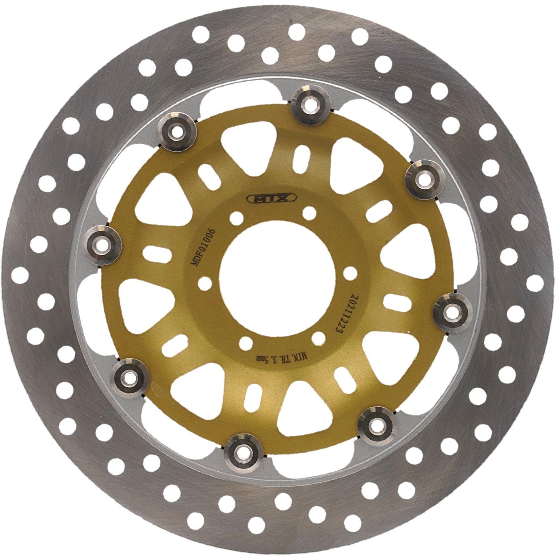 MTX Performance Brake Disc Front Floating Round Honda MD1117 #01006
