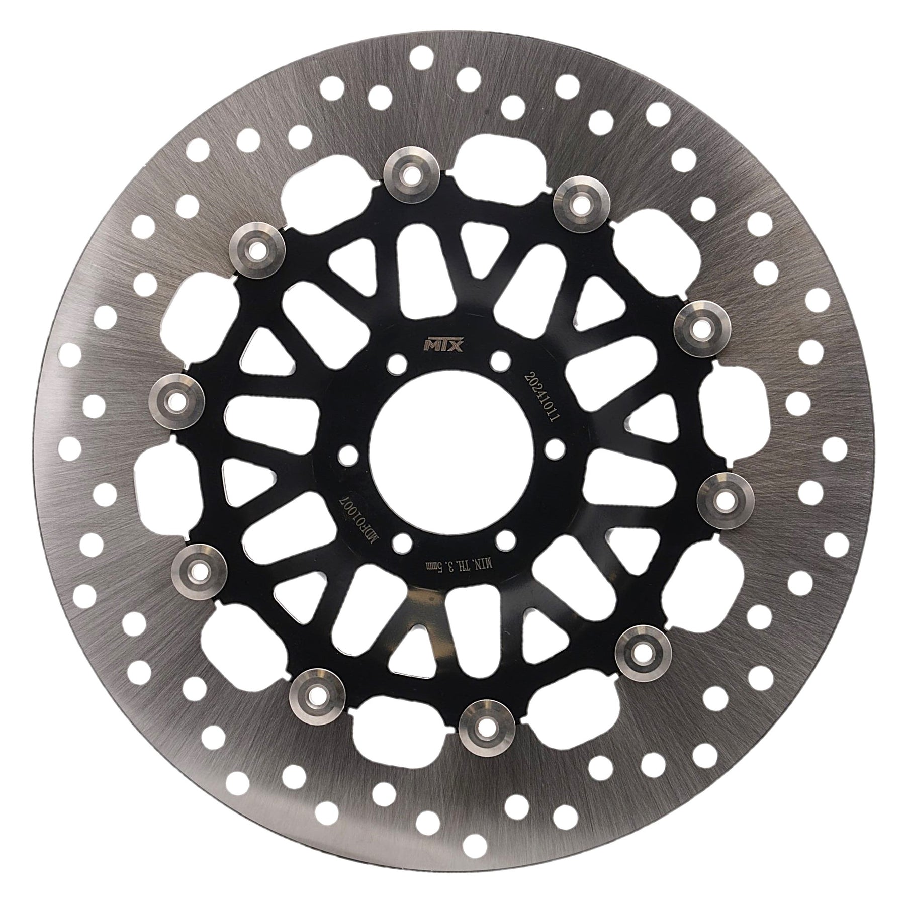 MTX Performance Brake Disc Front Floating Round Honda MD1134 #01007