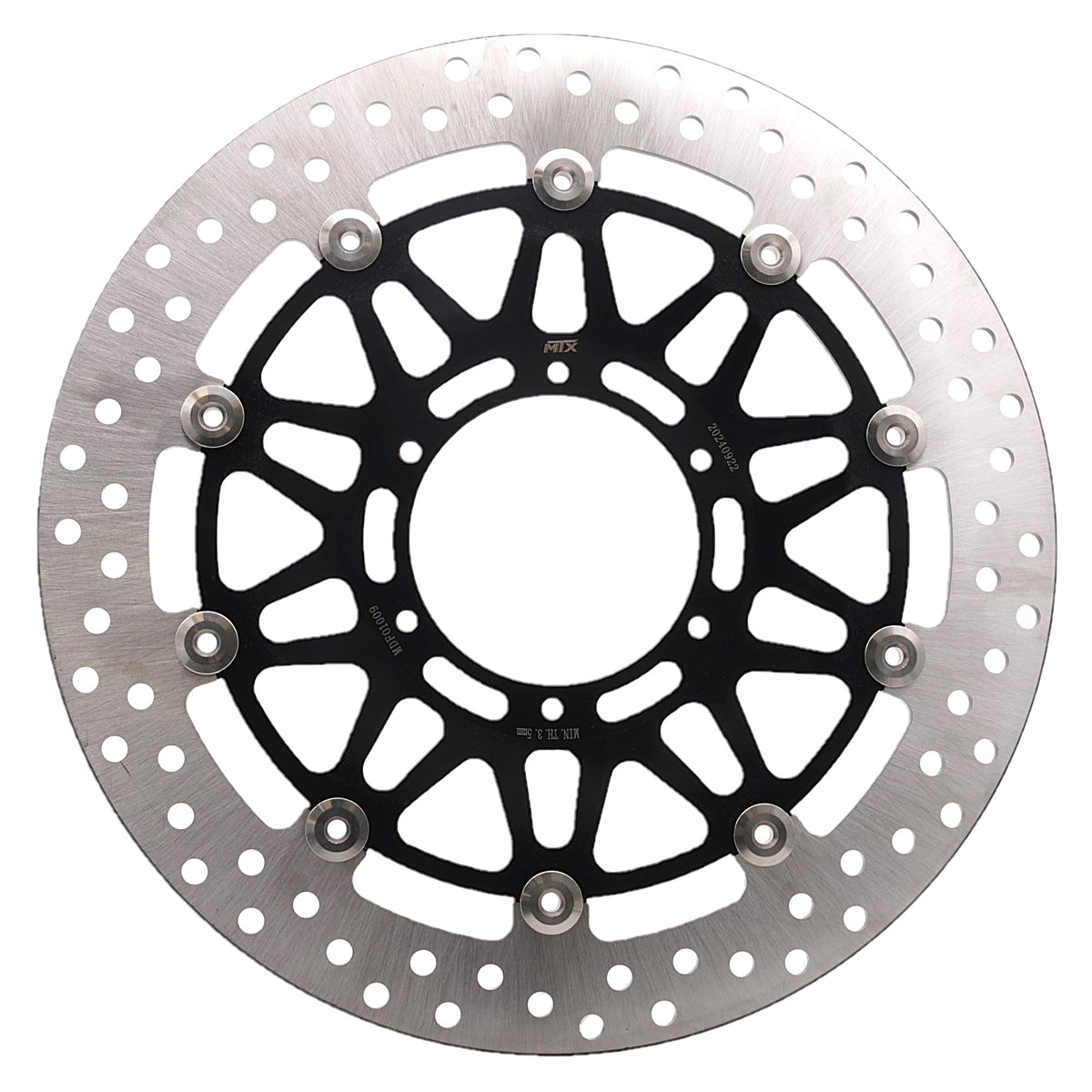 MTX Performance Brake Disc Front Floating Round Honda MD1137 #01009