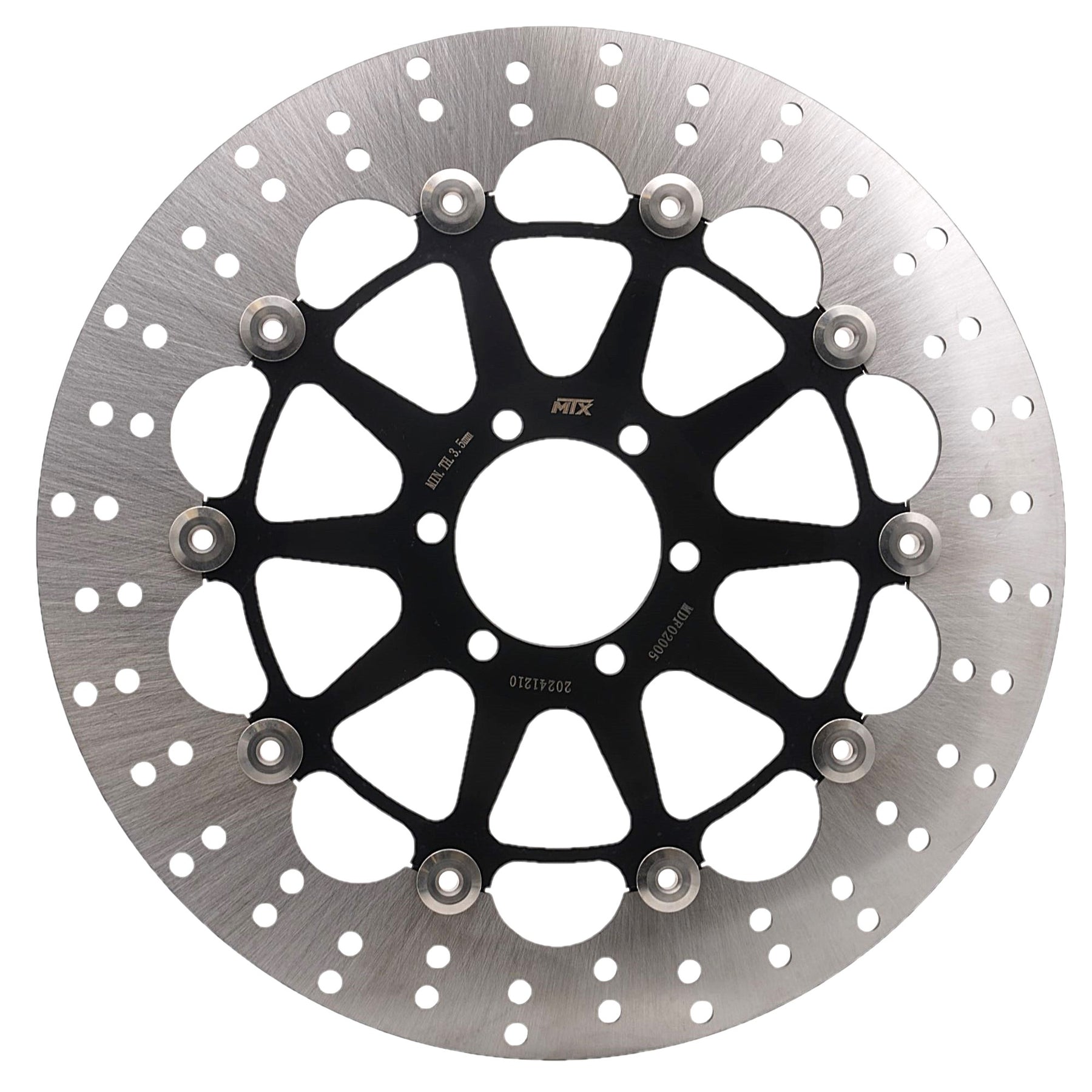 MTX Performance Brake Disc Front Floating Round Ducati KTM Cagiva Benelli MD614 #02005