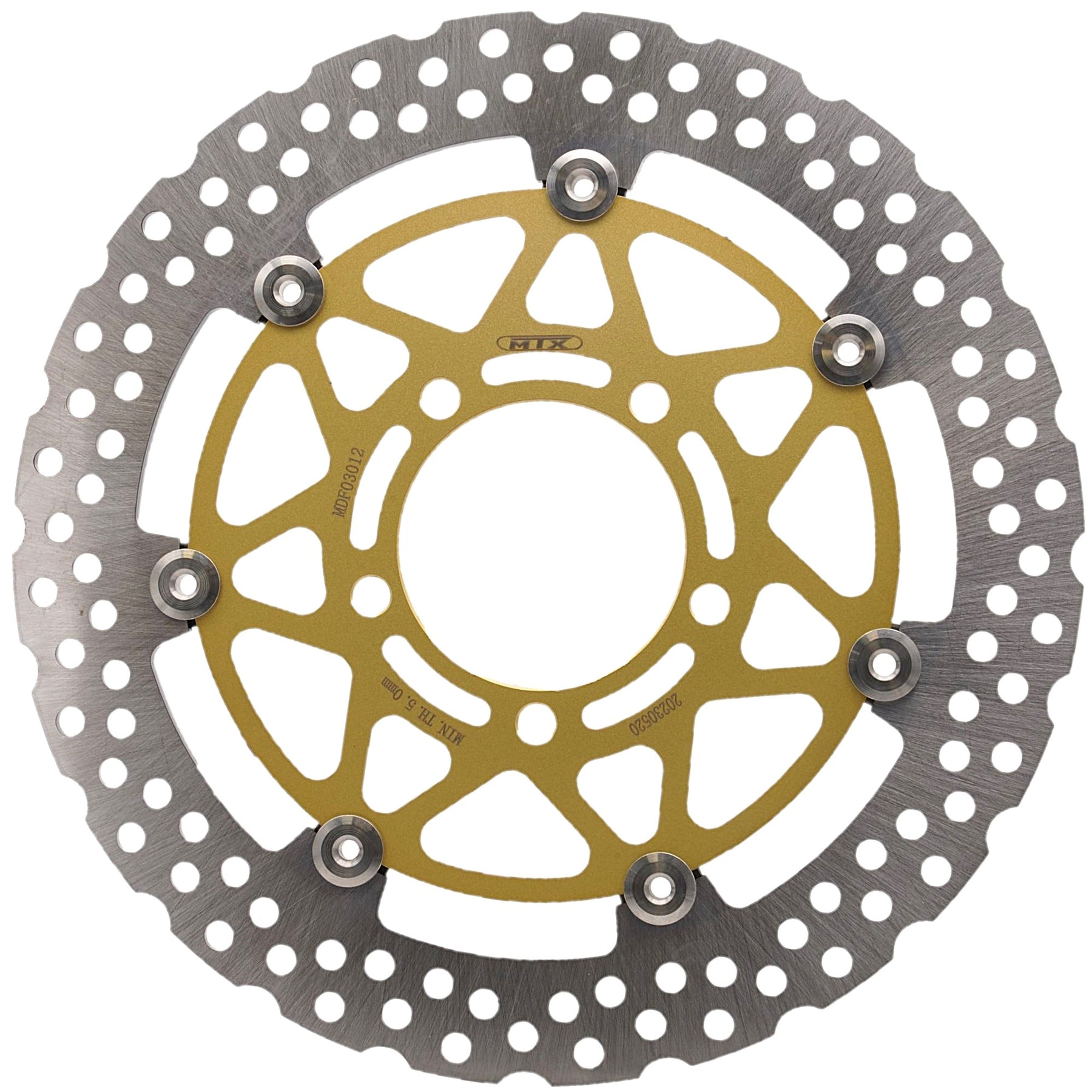 MTX Performance Brake Disc Front Floating Wavy Kawasaki MD4152 #03012