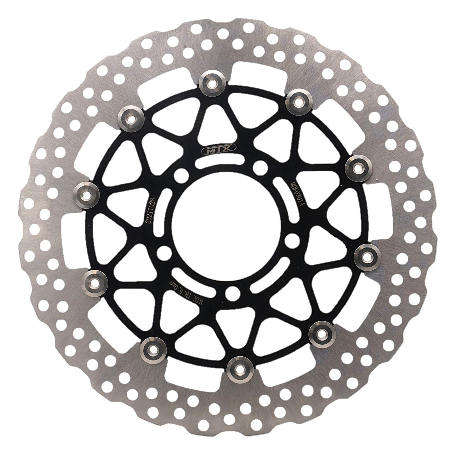 MTX Performance Brake Disc Front Floating Wavy Kawasaki MD4161 #03014