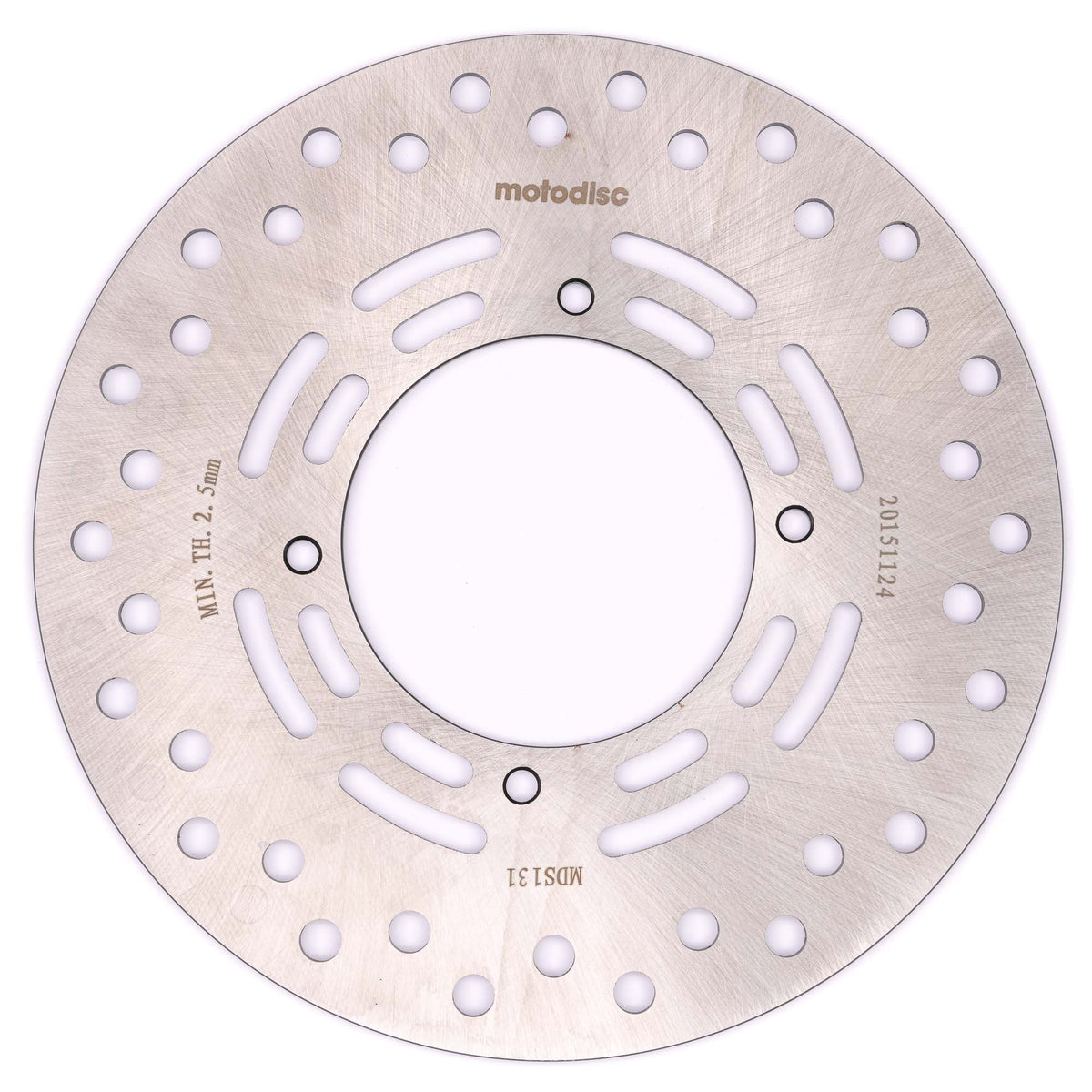 MTX Performance Brake Disc Front Solid Round Honda MD6058 #01036 - Beedspeed