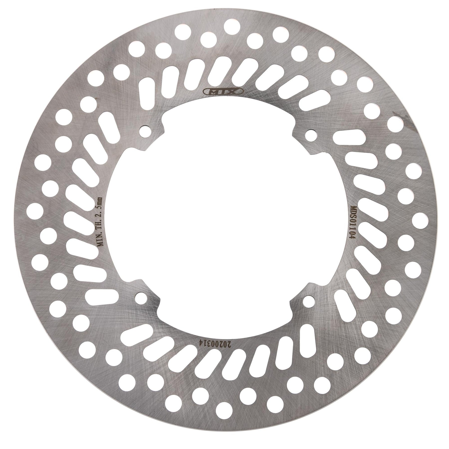 MTX Performance Brake Disc Front Solid Round Honda MD6003 #01104