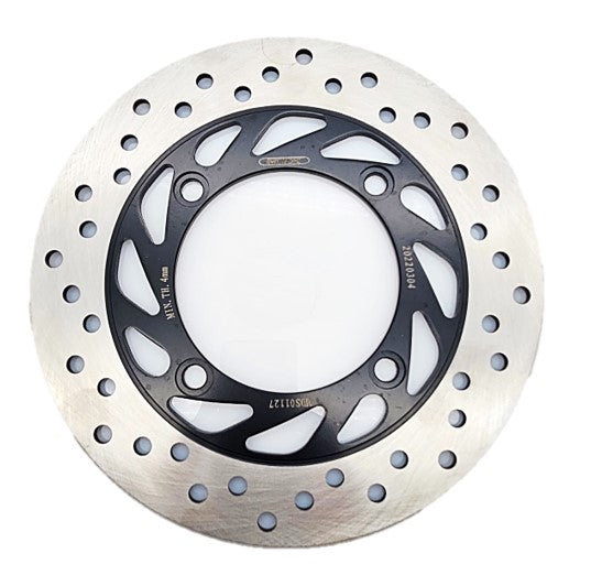 MTX Performance Brake Disc Rear Solid Round Honda MD9139D #01127