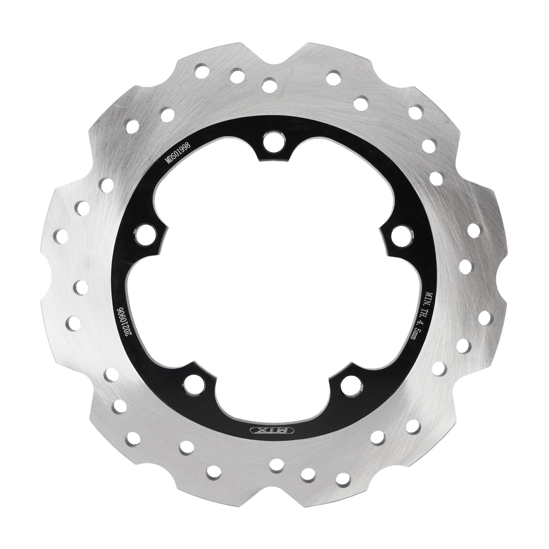 MTX Performance Brake Disc Rear Solid Wavy Honda MD1185 #01998