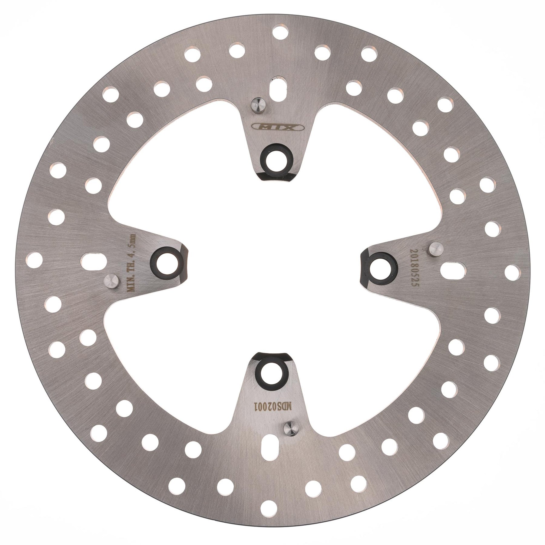 MTX Performance Brake Disc Rear Solid Round Ducati MD695 #02001
