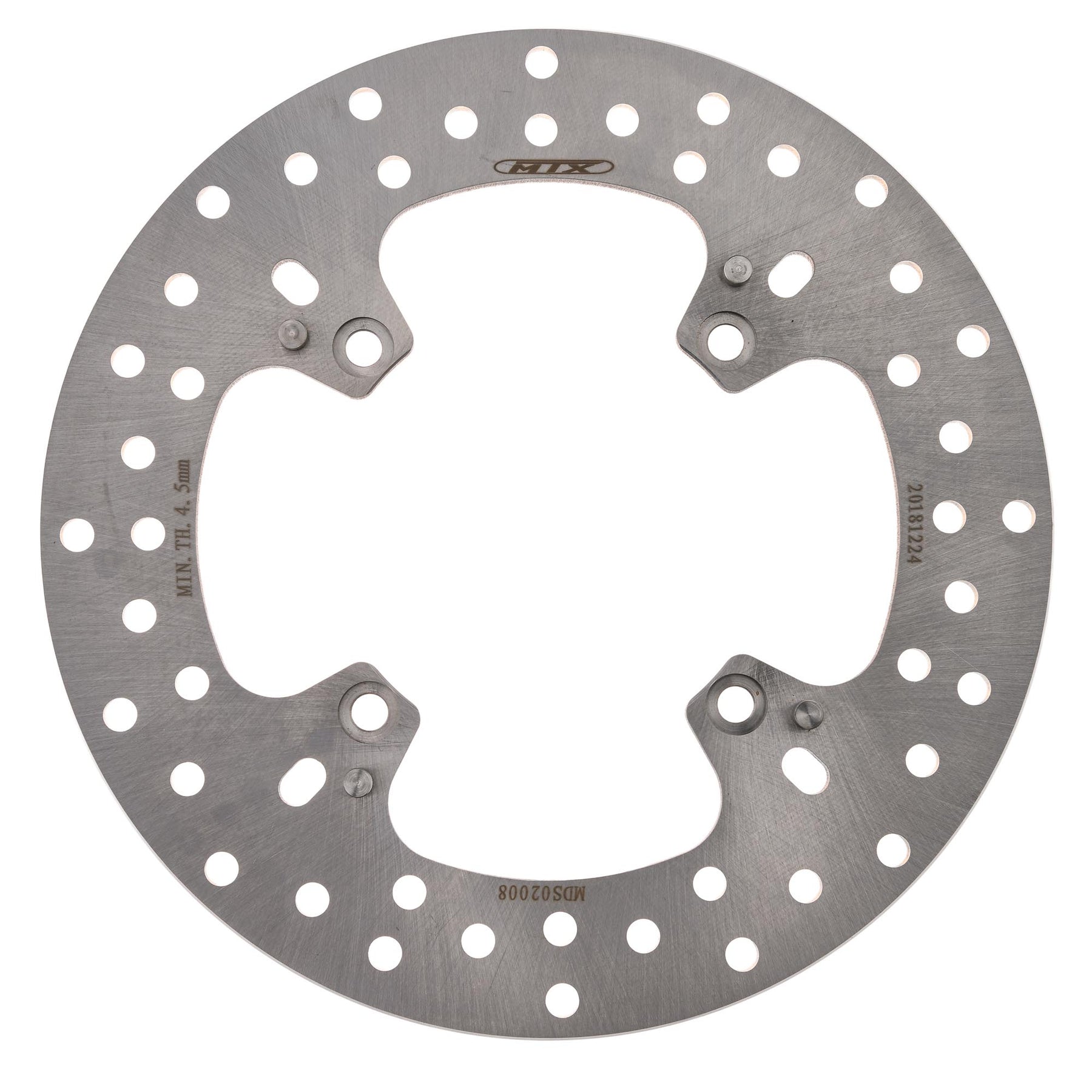 MTX Performance Brake Disc Rear Solid Round Ducati MD627 #02008