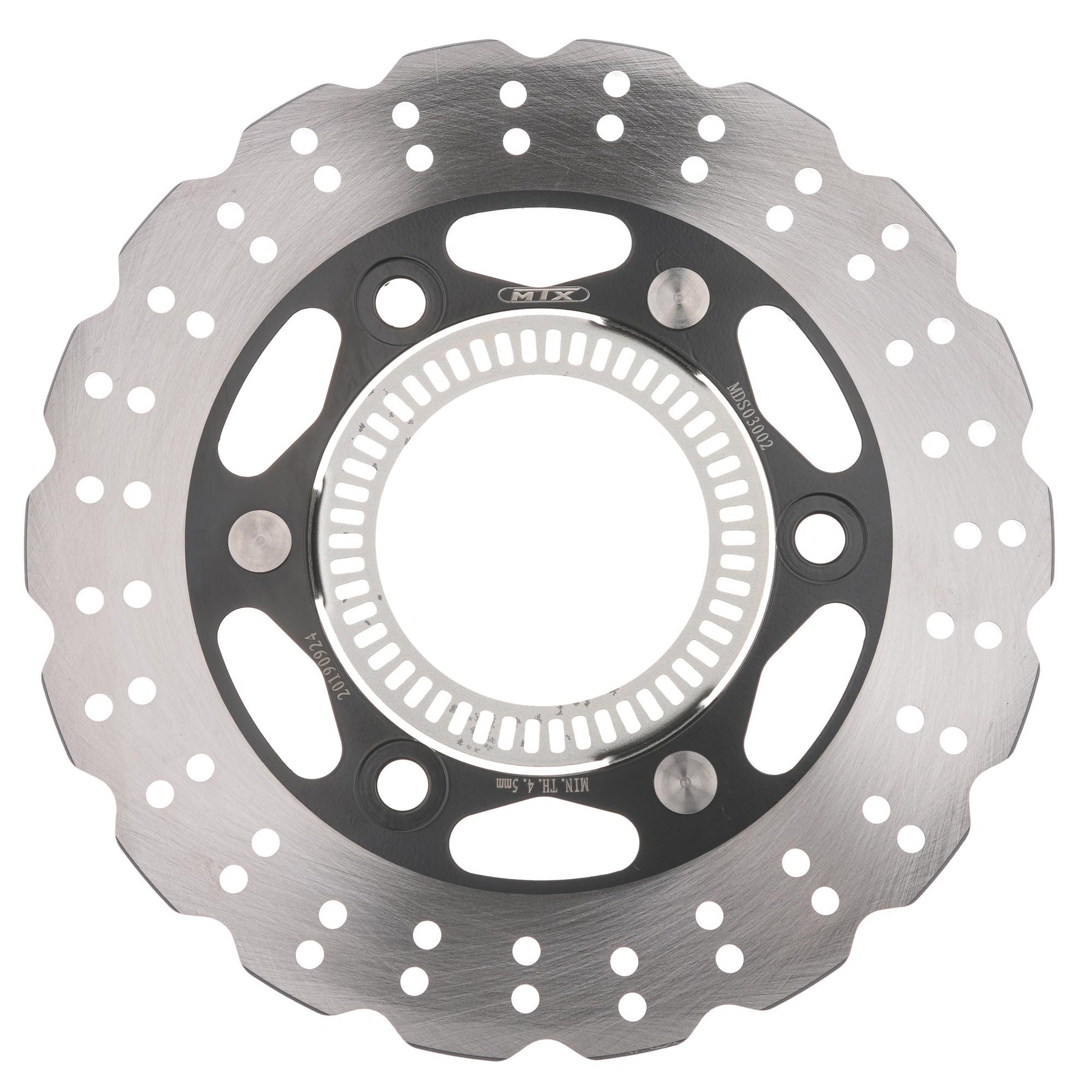 MTX Performance Brake Disc Rear Solid Wavy Kawasaki MD4163 #03002