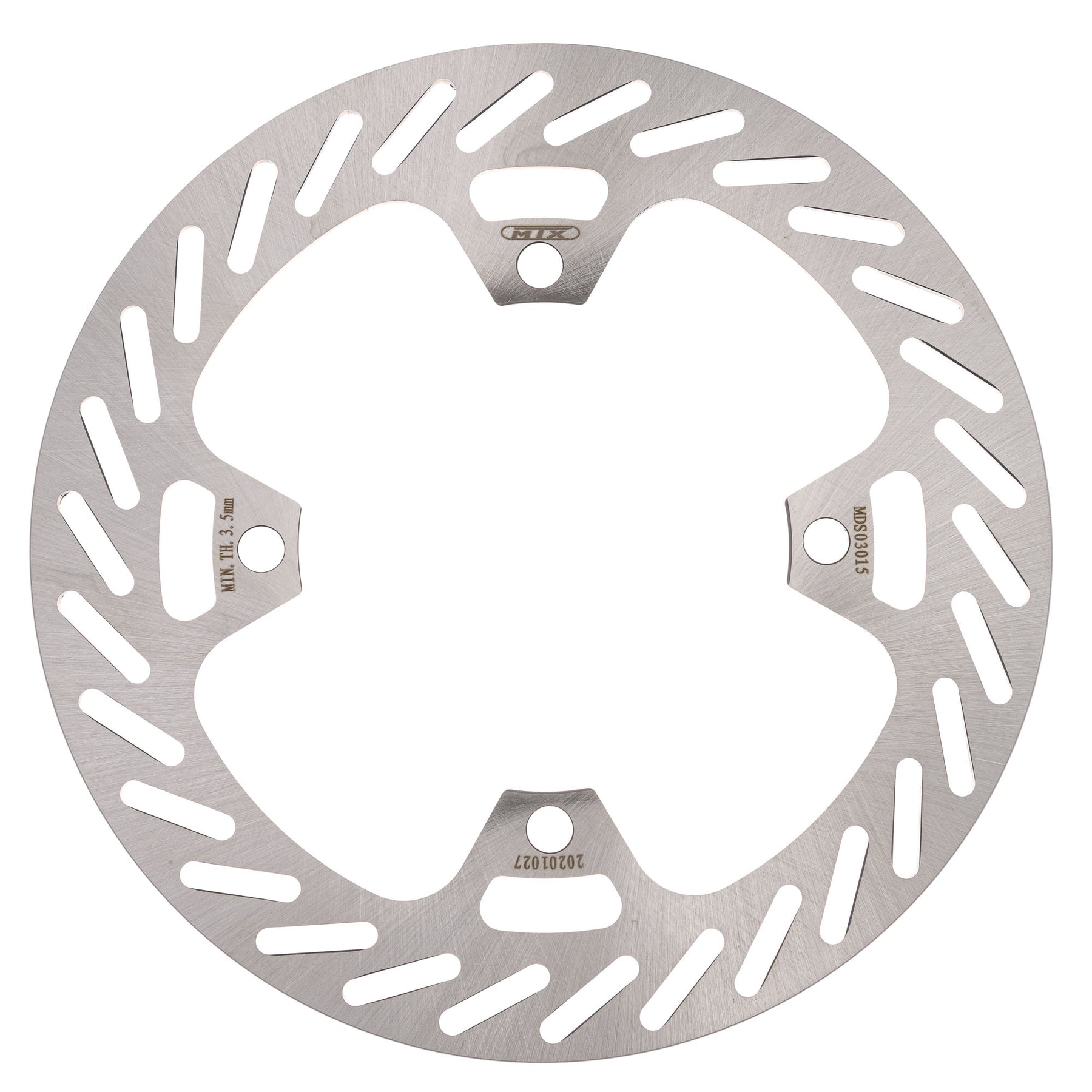 MTX Performance Brake Disc Rear Solid Round Kawasaki Suzuki MD6208 #03015